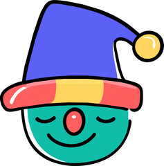 christmas design santa claus element