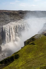 Foto op Aluminium Hafragilsfoss Waterfall at Vatnajokull National Park © Zack Frank
