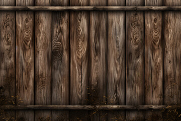 Photo background with wooden fence - obrazy, fototapety, plakaty