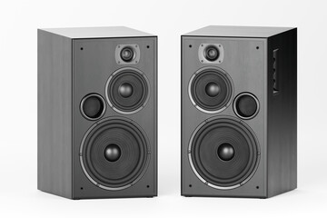 High quality loudspeakers.Buy dj equip in music store. Hifi sound system in shop for sound...