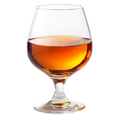 isolated illustration of cognac glass. Created with Generative AI	 - obrazy, fototapety, plakaty
