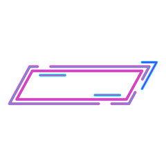 Neon Border Shape