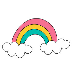 Illustration about rainbow