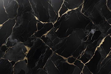 Black marble patterned texture background - obrazy, fototapety, plakaty