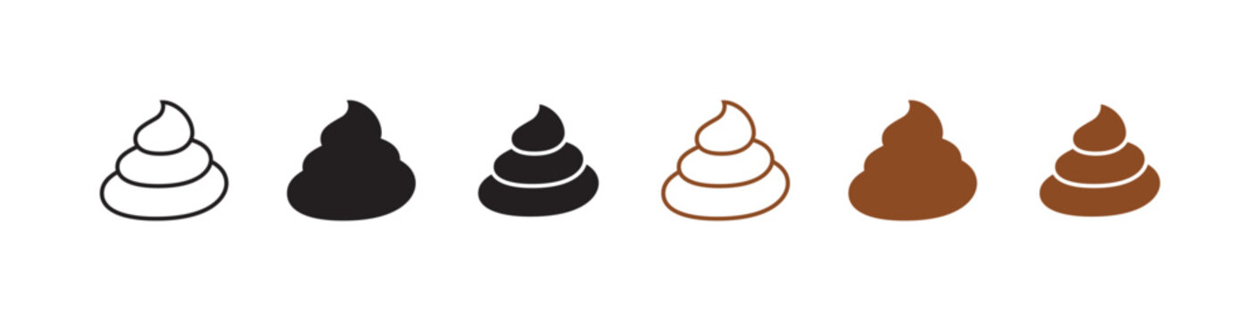 Pile of pooPile of poop icon set. Vector EPS 10p icon set. Vector EPS 10