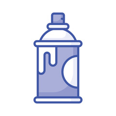 Check this beautifully designed icon of spray paint, easy to use and download vector