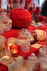 christmas table setting