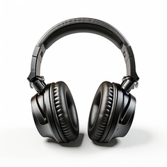 Fototapeta na wymiar modern headphones on white background