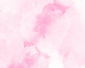 Hand painted pastel pink watercolour background