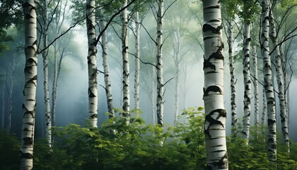 birch forest