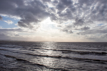 Burnham-on-Sea, England in the Summertime.