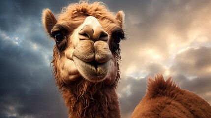 Close-up camel