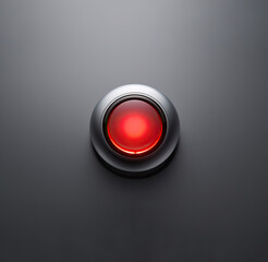 Red power button - obrazy, fototapety, plakaty