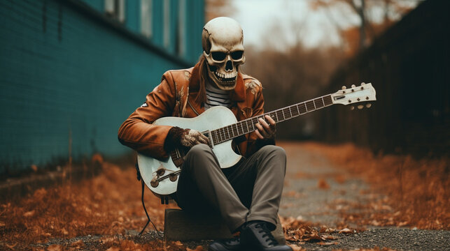 Undying Overture: Haunting Serenades from the Skeleton, Generative AI