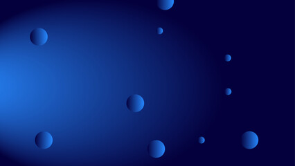 Modern Dark Blue futuristic geometric background. Futuristic hi-technology concept. Horizontal banner template. Suit for cover, banner, brochure, corporate, poster, presentation, website