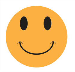 This is vector   smile emoji. Ii is  editable 