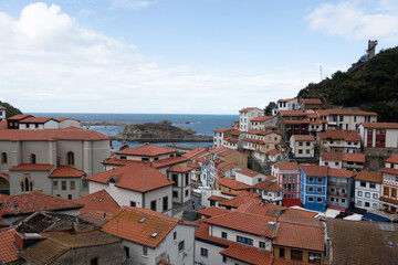 Fototapeta premium Pueblo de Cudillero, Asturias