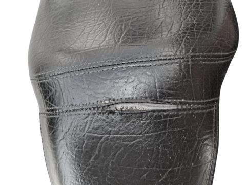 Broken motorcycle seat PNG transparent