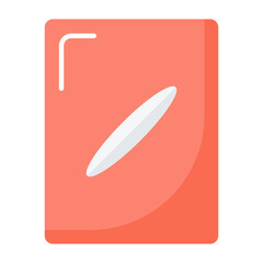 keloid scar flat icon