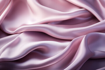 Fototapeta premium A luxurious pastel silk texture against a deep, mysterious dark background, adding an air of opulence to your presentation.