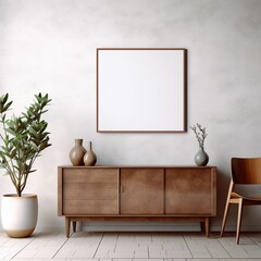 wooden wall frame 