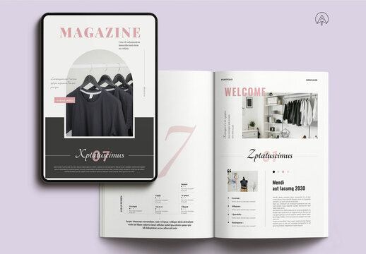 Product Magazine Tamplate