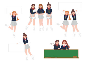Obraz premium Korean college entrance exam