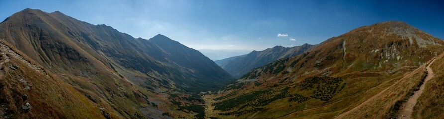 View from polish border (Błyszcz) to Slovakia 