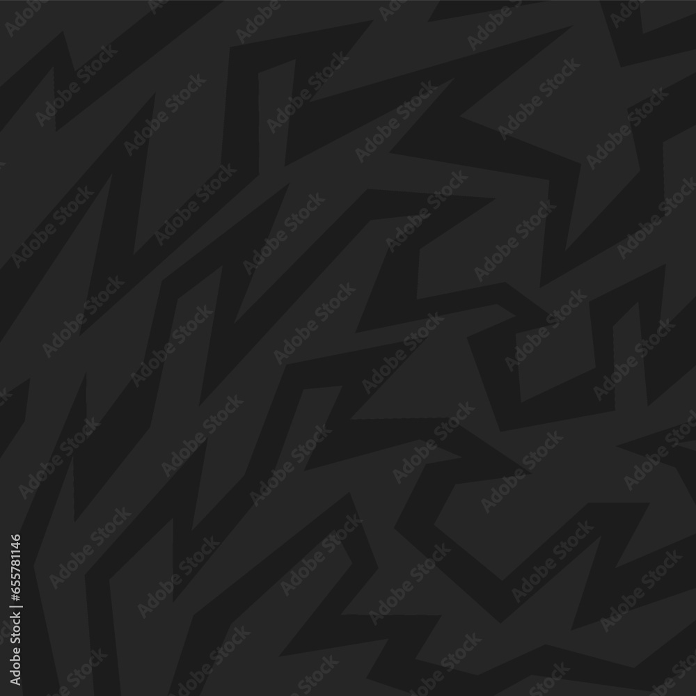 Poster abstract background with geometric sharp and spike line pattern