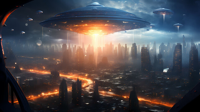 Alien Invasion to a City