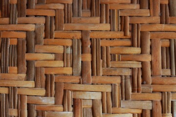 bamboo or woven bamboo texture and pattern for background
