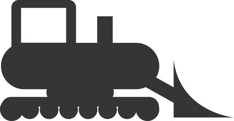 Obraz premium road machine icon