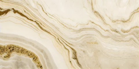 Foto op Plexiglas travertine italian exotic marble background. generative ai. © mhebub