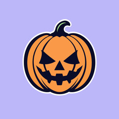 halloween cartoon pumpkin