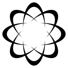 Element Y2K shape aesthetic black