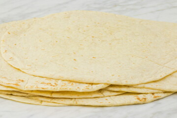Mexican wheat tortillas