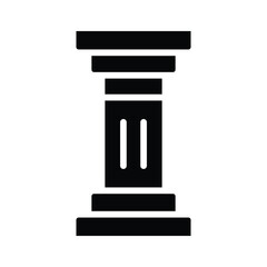 Download this premium icon of roman and greek antique column, ready to use vector