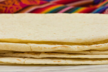 Mexican wheat tortillas