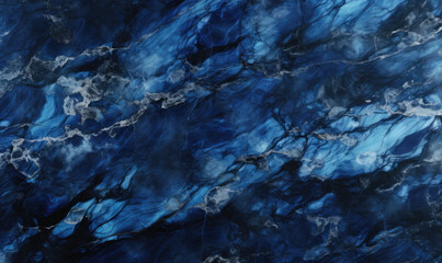 Obraz premium Black and Dark Blue Marble Abstract Background with Elegant Marble Stone Effect Texture. 