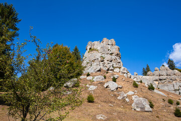Tustan fortress - archeological and natural monument