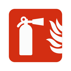 Fire extinguishing vector editable icon, water tap