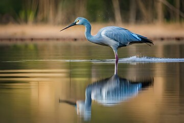 Blue Crane (Anthropoides paradiseus), Birds of Eden, Plettenberg Bay, South Africa. High quality photo.