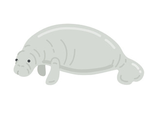 マナティのイラスト