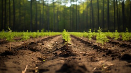 Botanical Revival: Capturing Hope in New Plants and Seedling