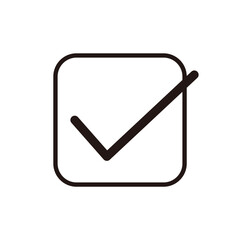 チェックマーク　チェックボックス