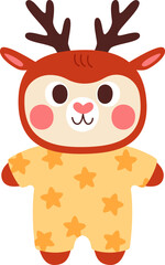 Deer Character In Costume