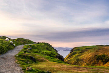 island of skye, staffin, landscape, uk