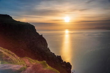 island of skye, staffin, landscape, uk
