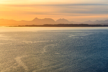Fototapeta premium island of skye, staffin, landscape, uk