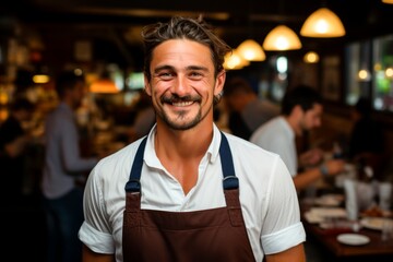 Portrait of a chef working in a restaurant
